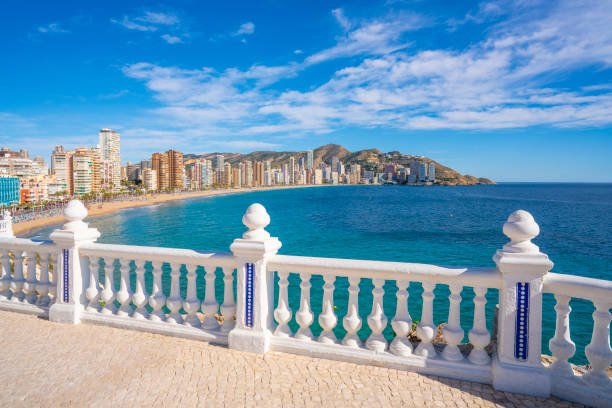 Views of La Cala de Benidorm