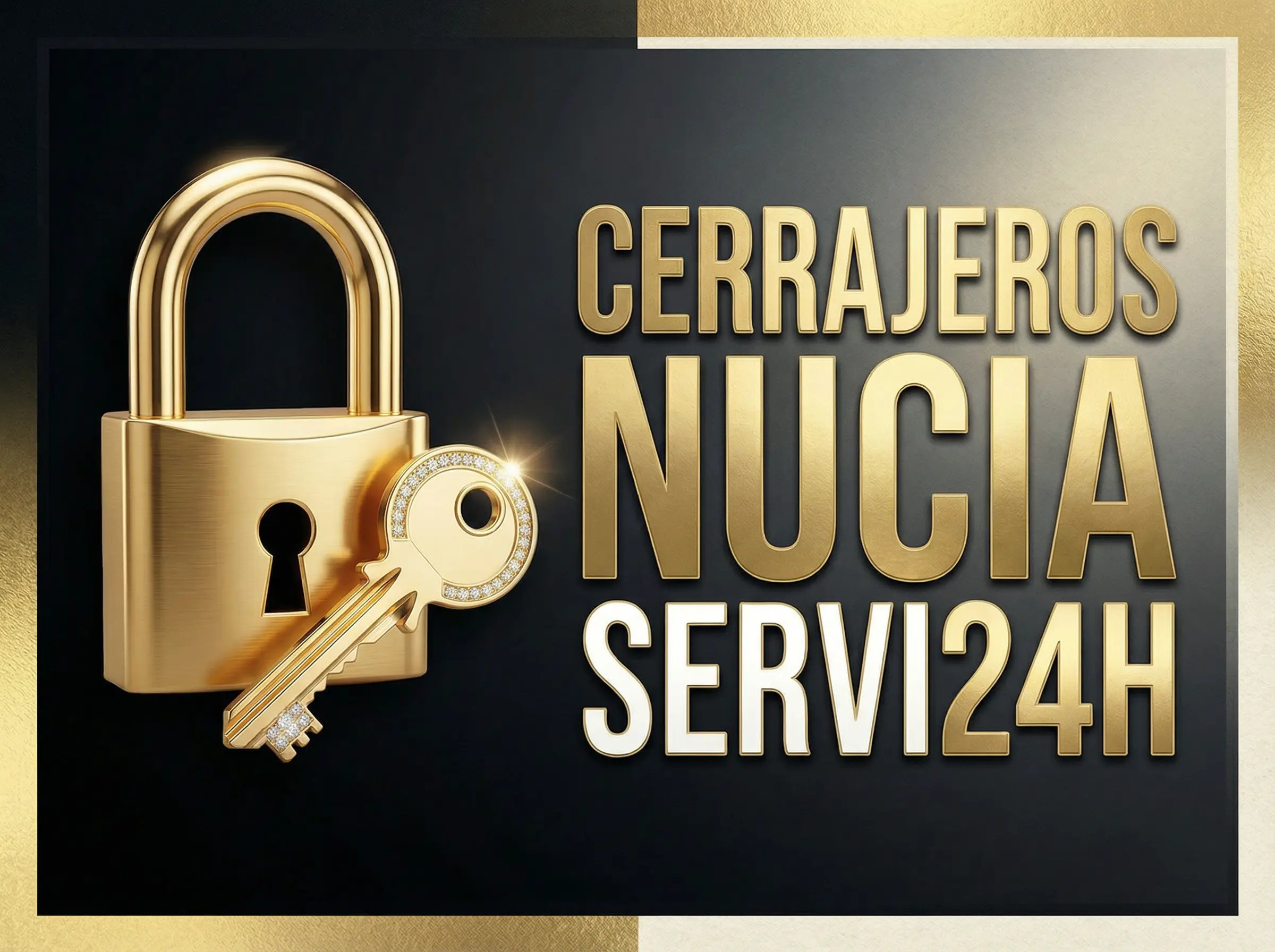 Logo de Servi24H Aperturas, cerrajeros en La Nucía