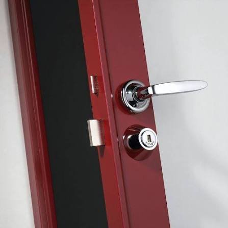 Puerta acorazada de gorjas