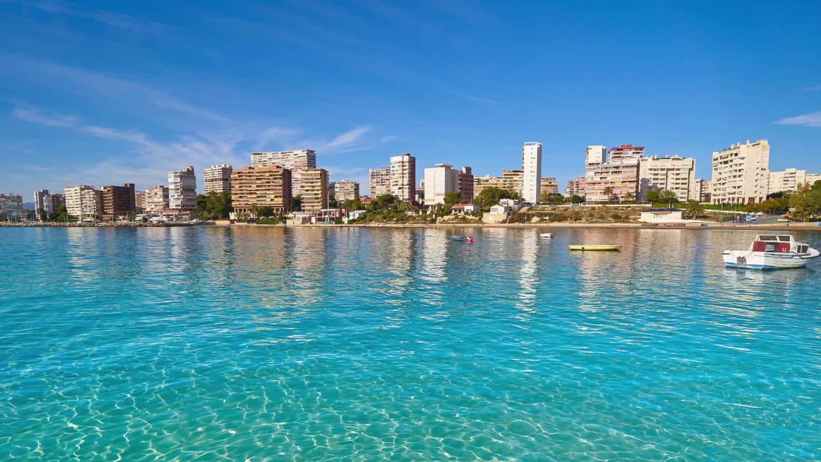 Els Poblets desde el mar