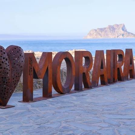 Cala paradisíaca de Moraira
