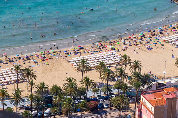 Playa de San Juan vista desde un apartamento